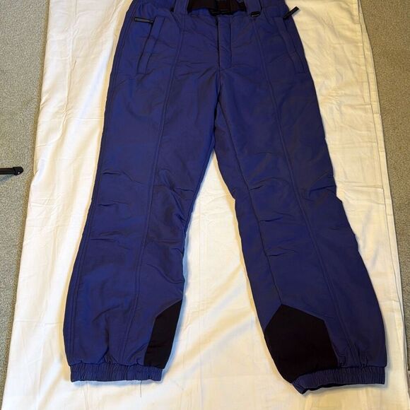 obermeyer mens insulated ski snow pants size medium purple outdoors warm winter - Picture 1 of 8